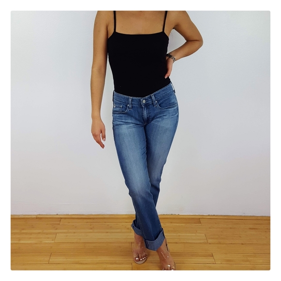 AGThe Tomboy Relaxed Straight Leg Jeans - 26R